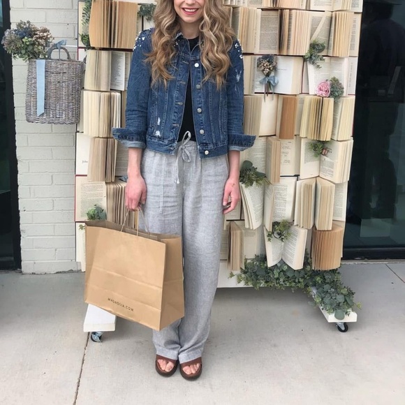 GAP Pants - GAP Gray Wide Leg Pants